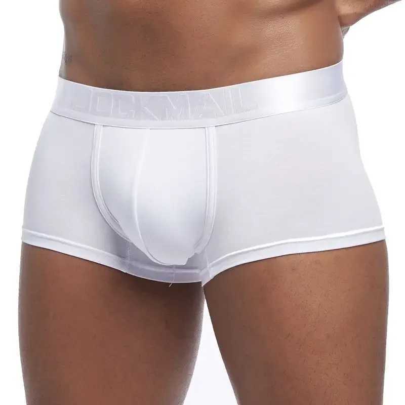 JOCKMAIL brand mens underwear breathable cuecas boxing module solid mens underwear U-shaped invisible sexy underwear Z250422