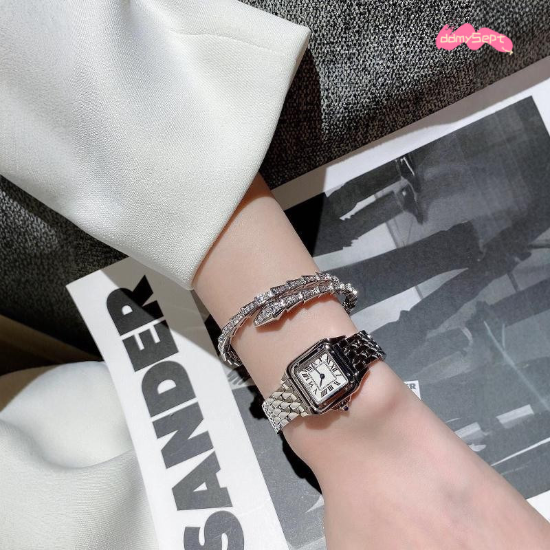 Designer Presents An Outdoor Fashion Couple s Bracelet Set With All Diamonds It Is Simple Yet Exquisite Snake shaped Jewelry H11.21 ddmysept