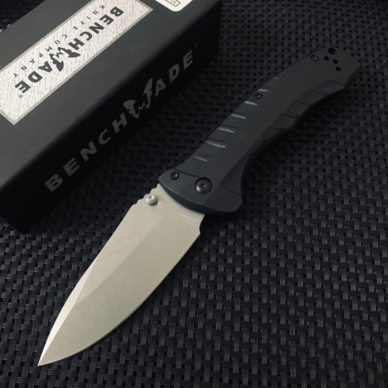 Multi-functional BM980 Outdoor Knife, Stainless Steel Folding Blade Knife, for Outdoor Adventure, Rescue, Hunting, Multitools