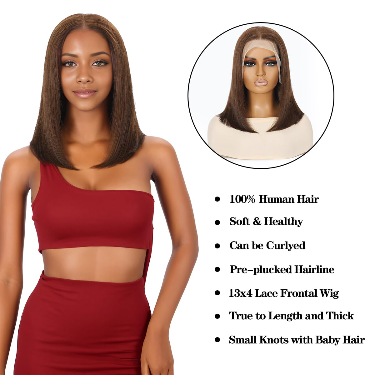 Brazilian Reallly Huamn Hair Straight Short Bob Wigs HD Lace Wigs 280 Density Bone Straight Pre Plucked Black Transparent Glueless Lace Front Human Ha
