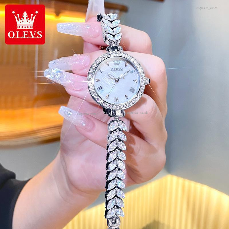 OLEVS Brand Designer Ms. Jing's Classic Quartz Watches For Women Waterproof Fashionable And Luxury Quartz Watches Free Delivery And Wholesale