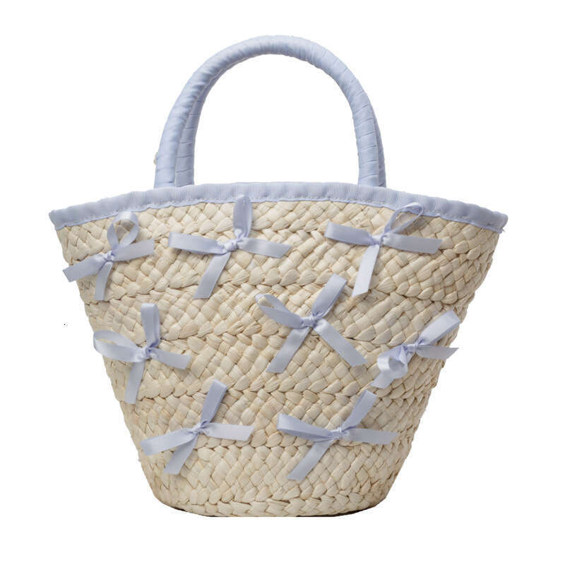 Ins Style Resort Beach Bag Woven Straw For Women With Large Capacity New Summer Versatile Portable Beach Resort And Bucket Bag KQ