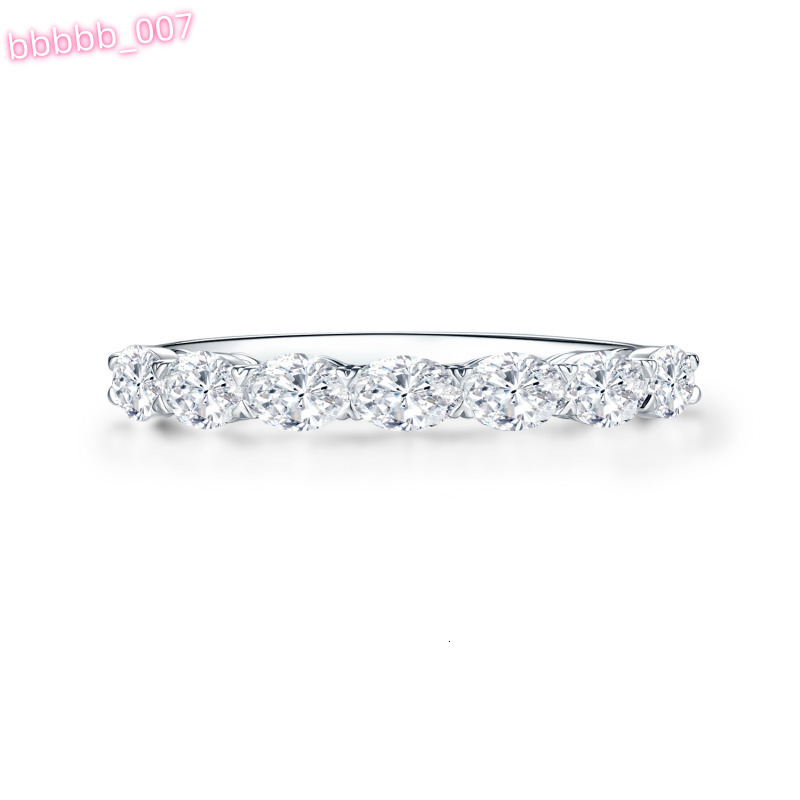 Lab Grown Diamond Eternity Band Ring Party Ring Fine Jewelry Wedding CVD HPHT Diamond Engagement Design 18K White Yellow Gold