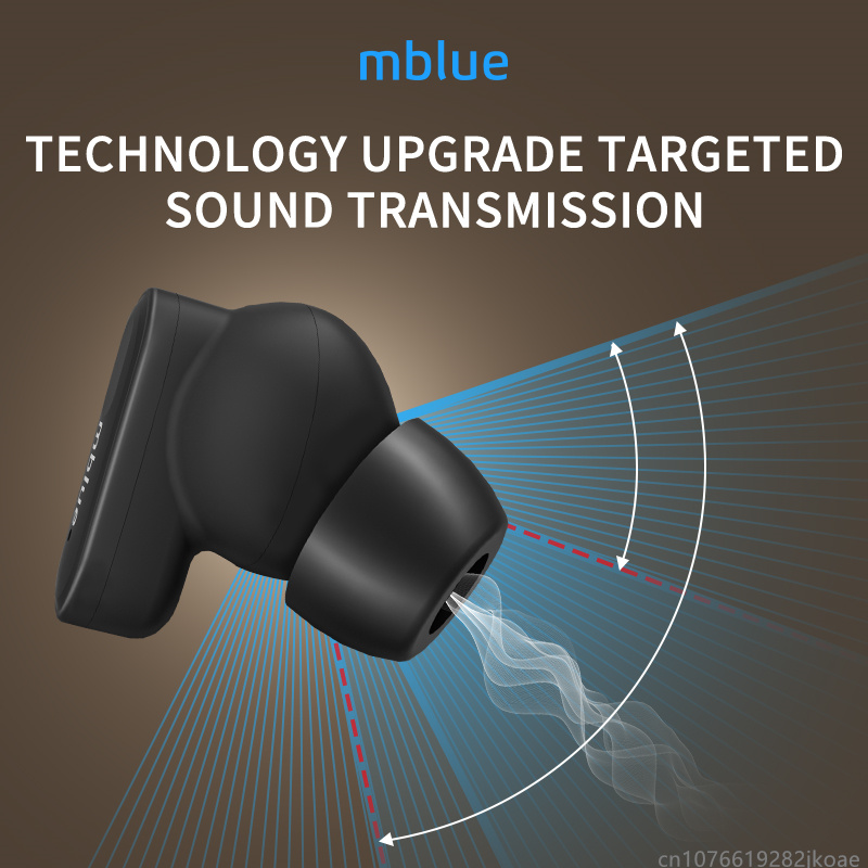mblue Original AR01 Earphones Wireless Bluetooth 5.4 Earbuds AI Call Noise Reduction HiFI Stereo Sports Music Headset Long Standby AR 01