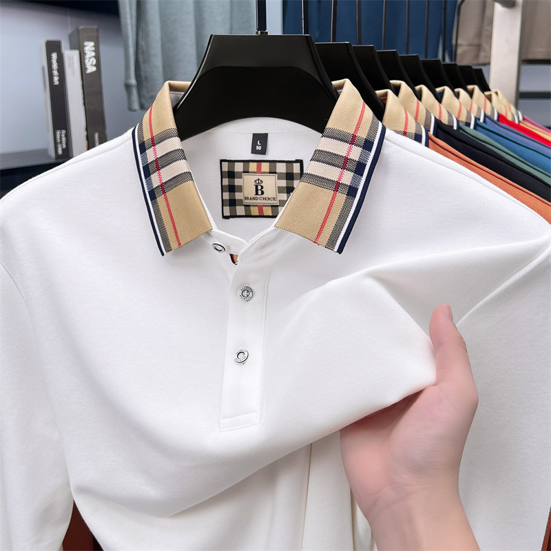 Designer T-shirts free shipping A variety of large-sized fashionable printed solid polo T T-shirts in 2025 men