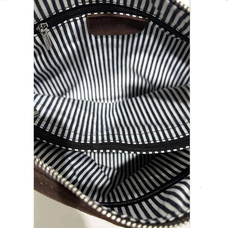 Luxury Bag Designer Burminsa Cowhide Suede Genuine Leather Hobo Shoulder Bags For Women Designer Matte Work Crossbody Ladies Handbags