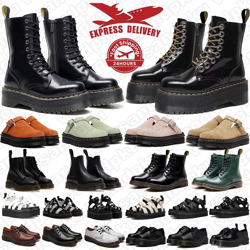 Free shipping designer boots martens martenshoes autumn snow martine martin boots cowboy cowgirl boots Black for mens womens trainers outdoor shoes warm booties