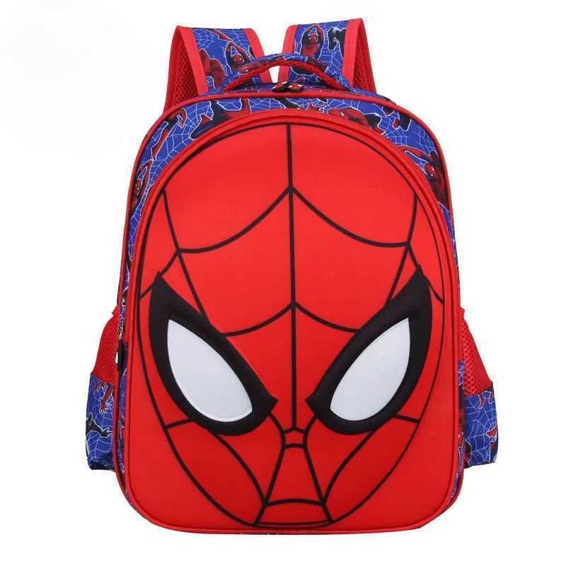 Disney New Disney cartoon Avengers Spider Man boys school bag new kindergarten childrens backpack cute backpackXJ250422