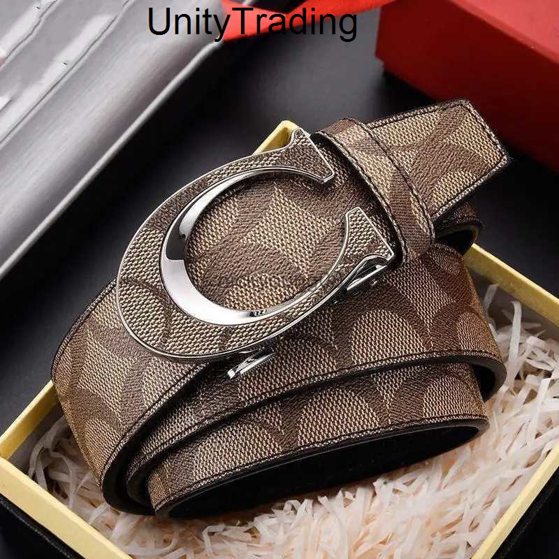 belts luxury designer men high quality canvas male real leather belt for women c buckle lady dress strap jeans coacher coachly belt UKTG