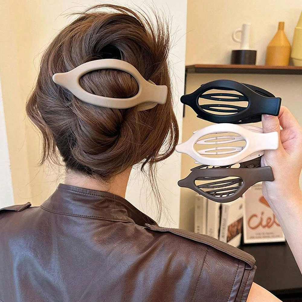 Versatile Hair Accessory Collection: Assorted Styles Including Shark Pins