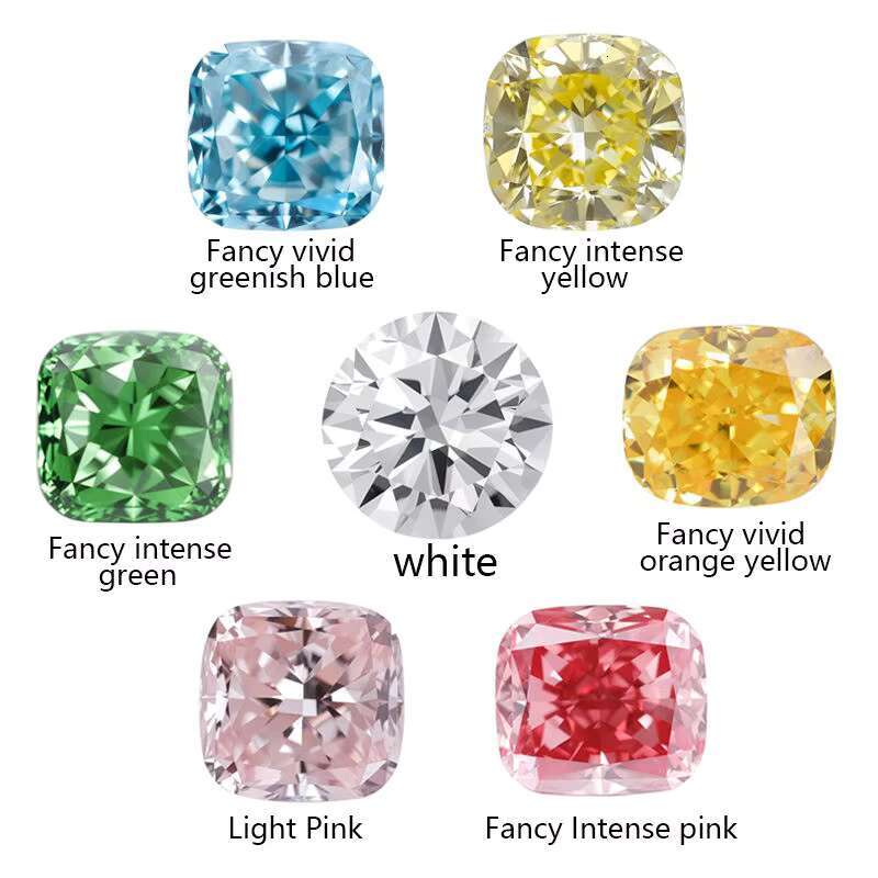 IGI Certified Excellent Quality Loose Yellow Brilliant Cut Laboratory Grown Diamonds Wholesale HPHT Lab Created