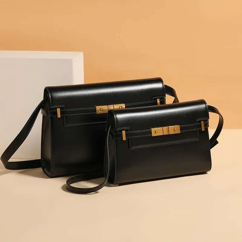 Designer Bag Vintage High-End Feel Leather Hanging Women's Underarm Mailer Crocodile Pattern Manhattan Style Shoulder Bag