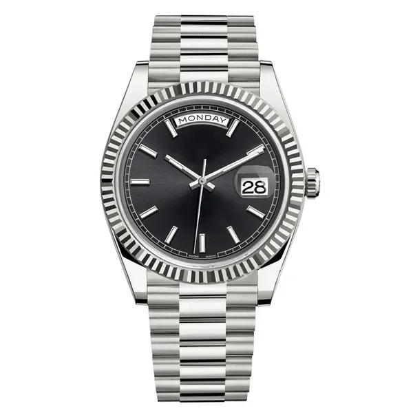 watches men 40mm designer watch AAA high quality day-date automatic movement Wristwatches with box reloj orologio montre