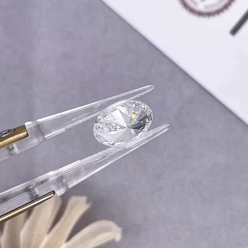 Loose Lab Diamond IGI GIA Certificate 1ct 2ct 3ct Oval Cut HPHT CVD Lab Grown Diamonds
