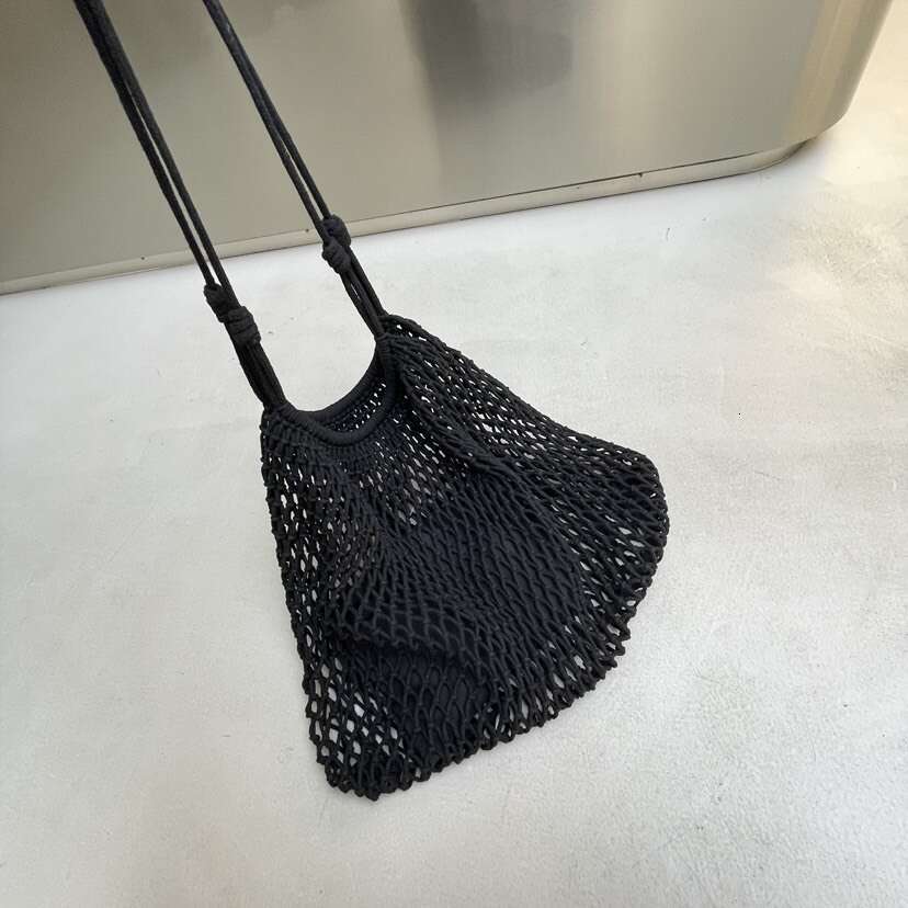 Ins Style Resort Beach Bag Hollow Grass New Internet Celebrity Large Capacity Seaside Vacation Woven Leisure Single Shoulder Tote Mother And Child Bag