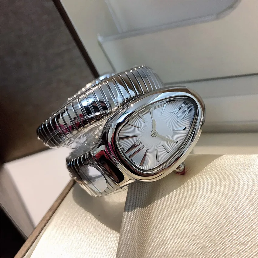 women designer watches2025 high quality Wristwatch Stainless Steel watchstrap Swiss quartz movement 32MM diamond bezel Movement Lady Clocks Casual snake watch