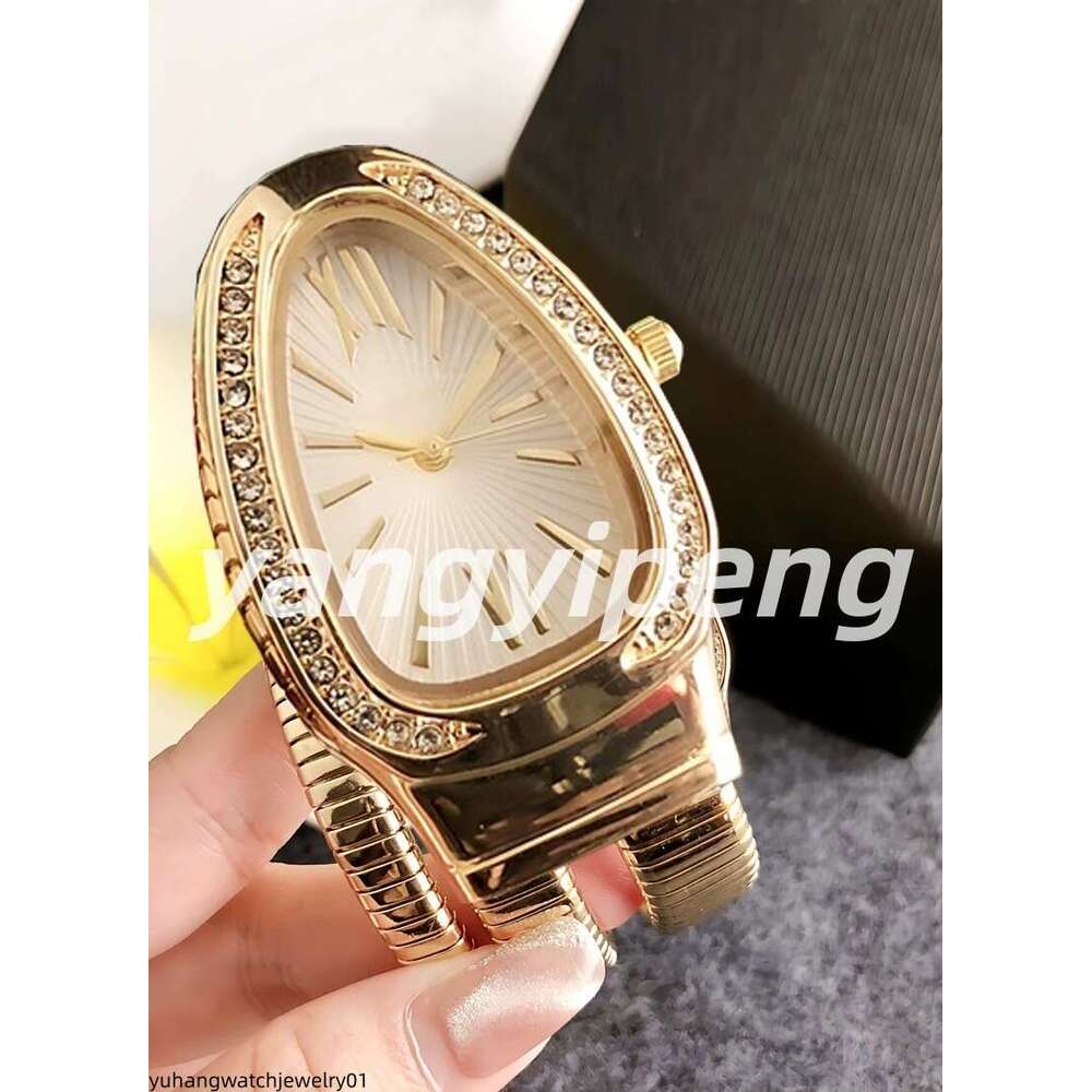 Designer brand watch women snake head ladies bracelet snake watch quartz personalized stacking luxury watch yuhang1001