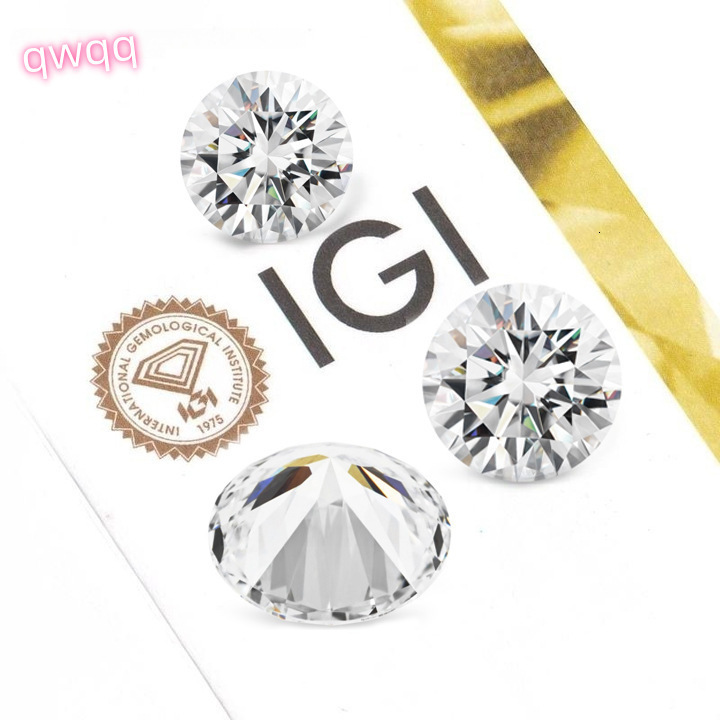 Starsdiamond White Round Cut 1ct Size D E F Color VS VVS Clarity 3EX IGI Certified HPHT CVD Diamond Lab Grown Diamond