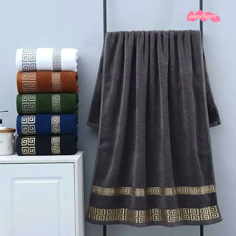 Pcs Set Black Cotton Bathroom Sets Hand Face Towel X cm And Big Bath Washcloths Gift Towels H11.21 ddmysept