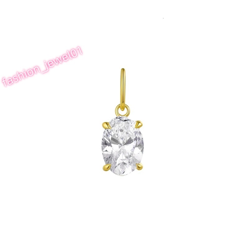Fancy Lab Grown Diamond Pendant in 18K Yellow White Gold Fine Anniversary Gift 18K Yellow Gold with White Gold Accents