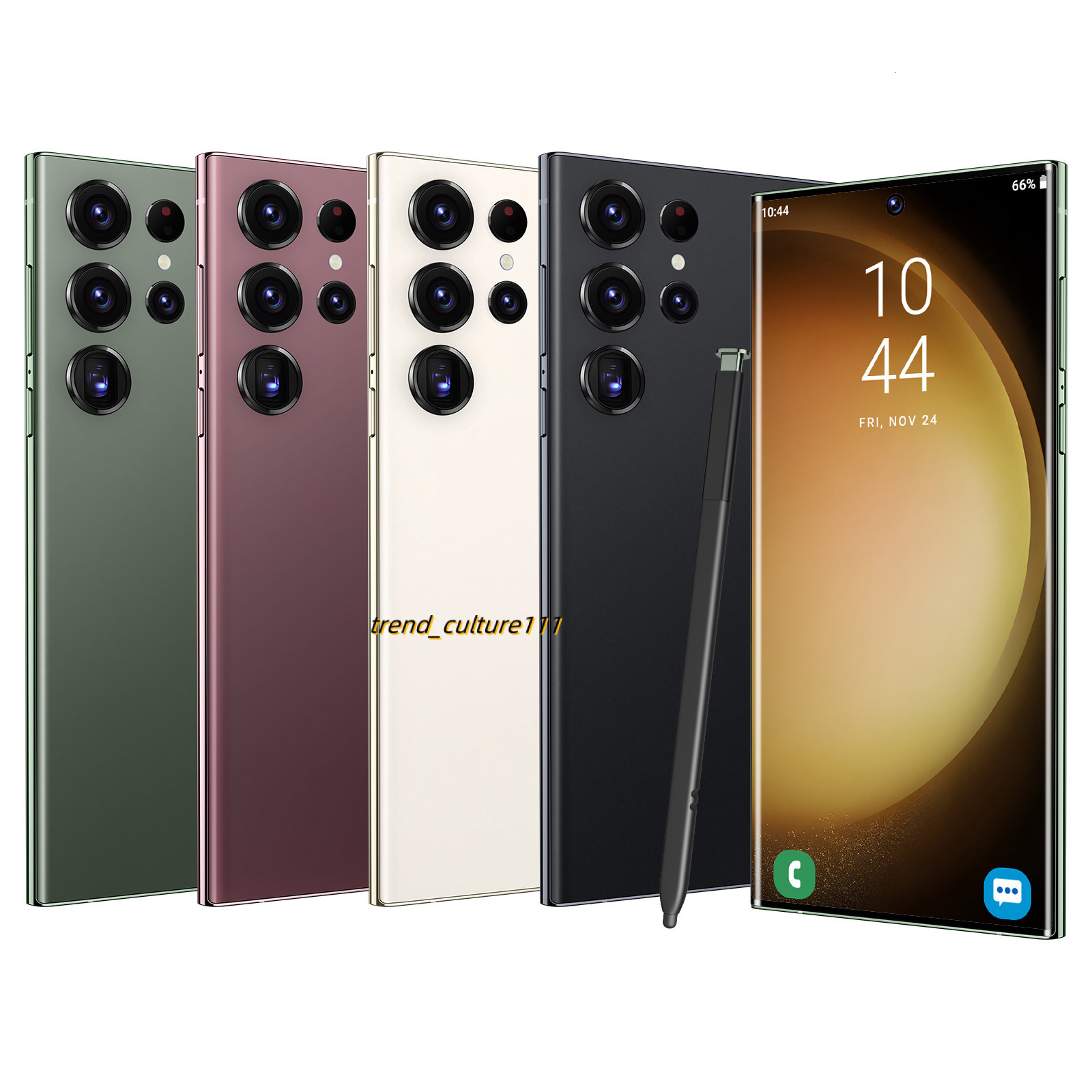 Hot selling phone S25 Ultra true 4G built-in pen 7.3 large screen 13 million pixels (2+16)