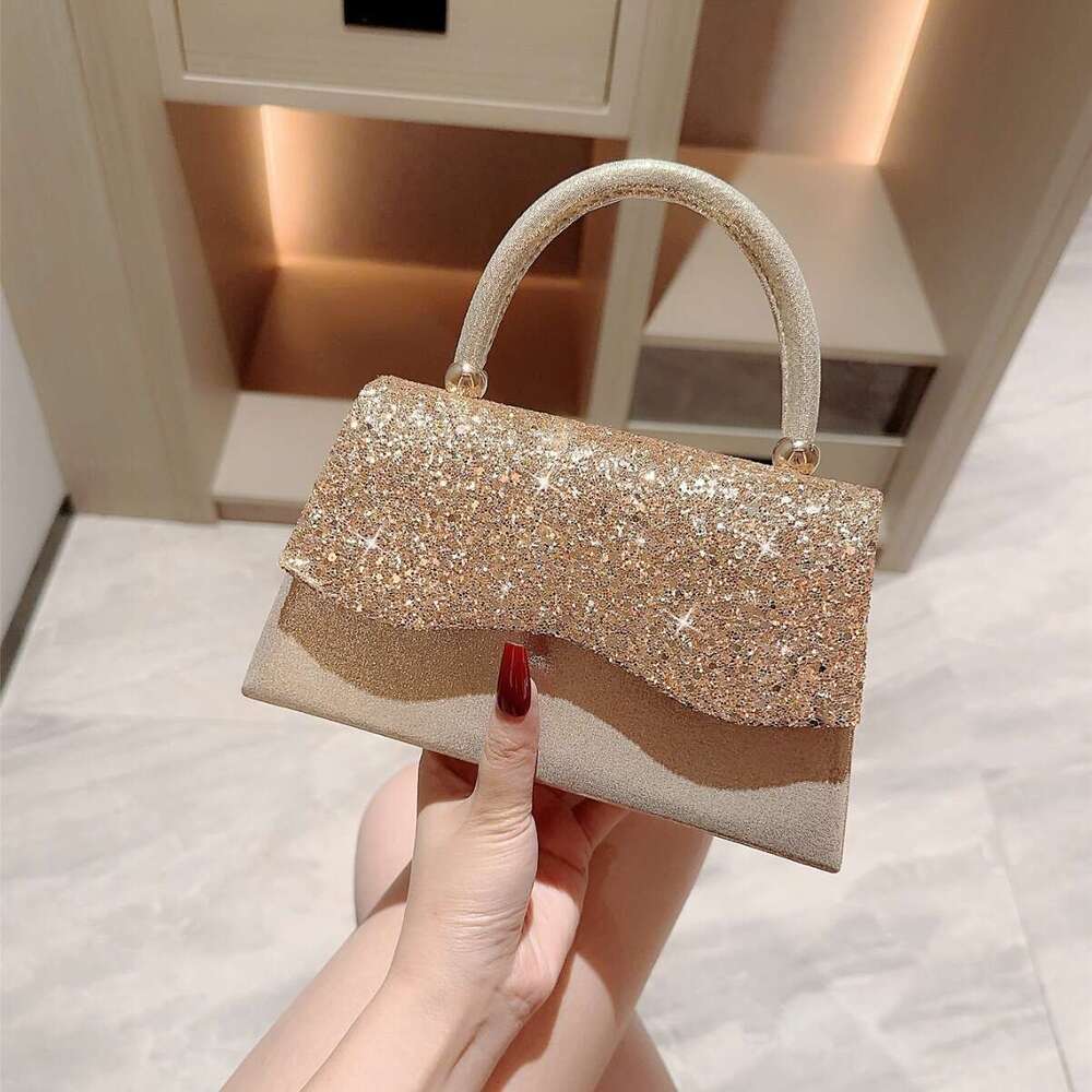 New Sparkling Diamond Banquet Handbag Dress Evening Wedding Gift Bag