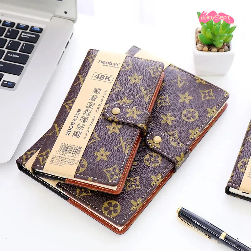 wholesale Wholesale Diary Book A5 Fashion B5 Notebook Hard Surface Copy 25K Notepad Small Portable A6 Office With Buckle Business ddmysept