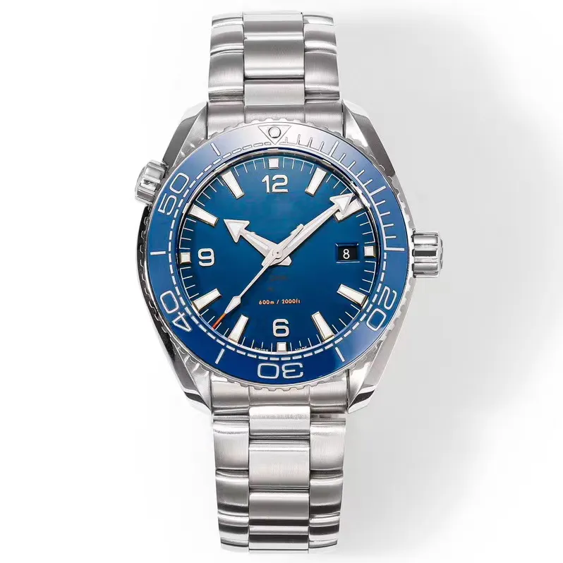 TOP Men Watches 43mm Orange Color Ceramic Bezel AAA Designer Watch High Quality Automatic Movement Sapphire Waterproof