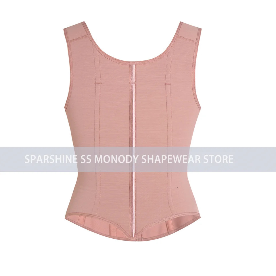 Fajas Colombianas Waist Trainer Corset Double Compression Body Shaper Tummy Control Slimming Flat Belly Belt with Steel Bones 251118