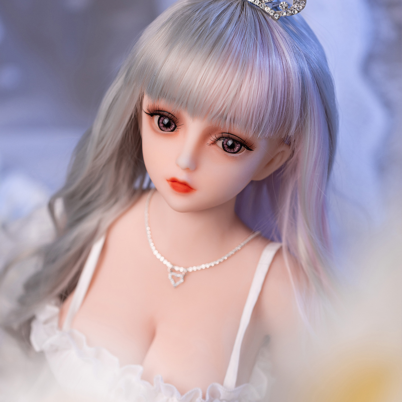 85CM Realistic Anime Girl Doll TPE Silicone Body with Metal Skeleton Removable Head Adjustable Pose Wigs Included Collectible Figure Private Ship