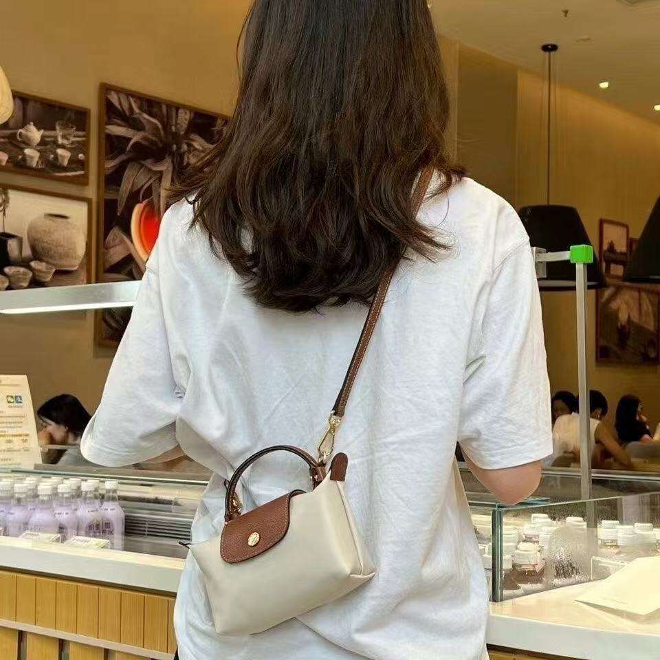 High quality mini dumpling sweet and classic dragon inlaid shoulder crossbody hot women's bag, single handle handbag
