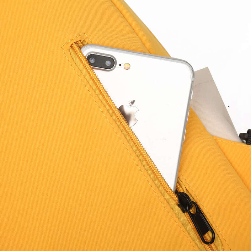 Color blocking casual backpack, versatile outdoor travel bag that can be changed from one shoulder to two shoulders