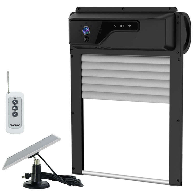 Custom Wireless Home Poultry HD Camera Surveillance Remote Control Solar Smart Sensor Anti-Pinch Chicken Coop Door