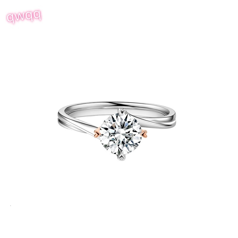Unisex 18K White Gold Lab Grown Diamond Wedding Rings Classic CVD HPHT Rhodium Plated Engagement Fine Jewelry for Anniversary