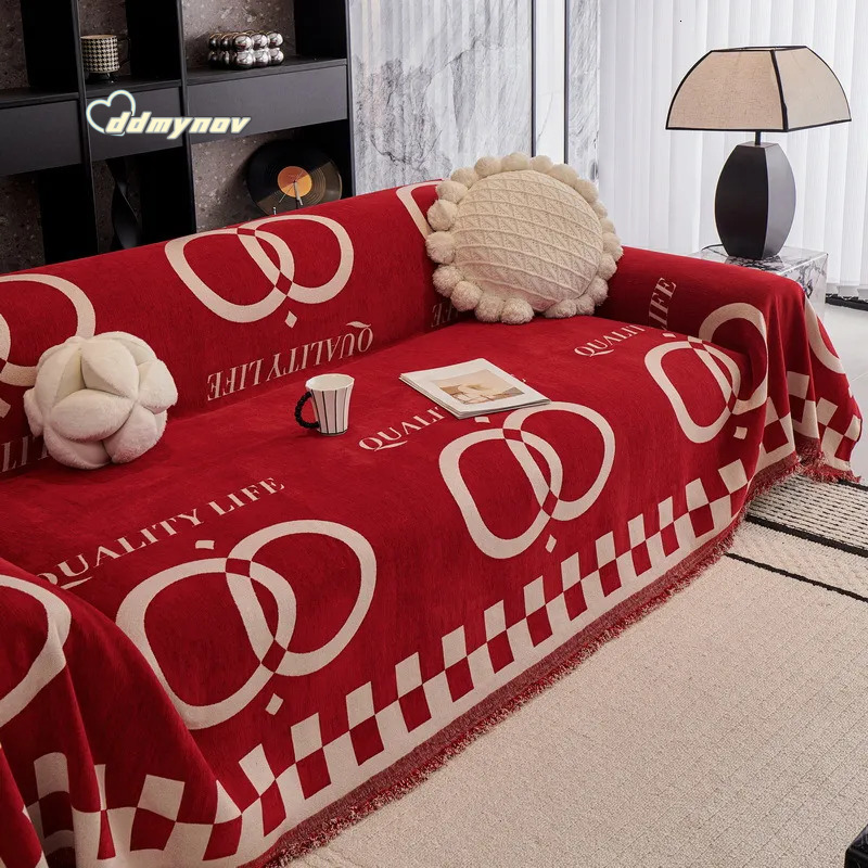 Blanket L-Shaped Sofa Slipcovers: Non-Slip Sectional Couch Covers for Ultimate Furniture Protection & Style ddmynov