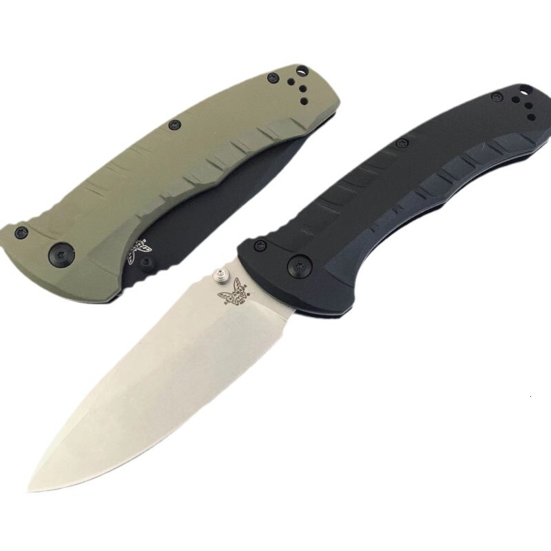 Multi-functional BM980 Outdoor Knife, Stainless Steel Folding Blade Knife, for Outdoor Adventure, Rescue, Hunting, Multitools