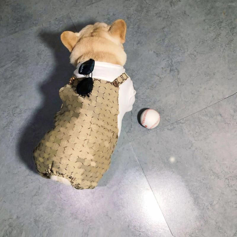 Dog Apparel Dresses Old Flower Letter Pattern Designer Pets Clothes Denim Puppy Pet Vest Princess Dress Skirt For Small Breed Dogs Cats Free shipping