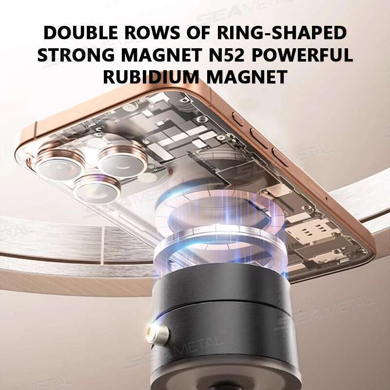 AUTOMECHANIST Car Holder Magnetic Mobile Bracket for Dashboard Glass Desk Strong Suction Cup Phone Stand