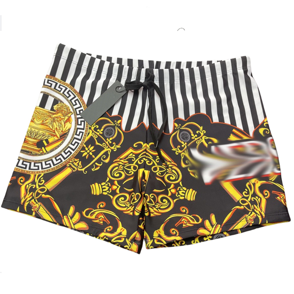 Men's Swimwear Swimming Trunks Men's Designer shorts Summer casual street wear Quick drying Swimsuit striped Print Beach Resort Beach Pants Europe size M-XXXL L312