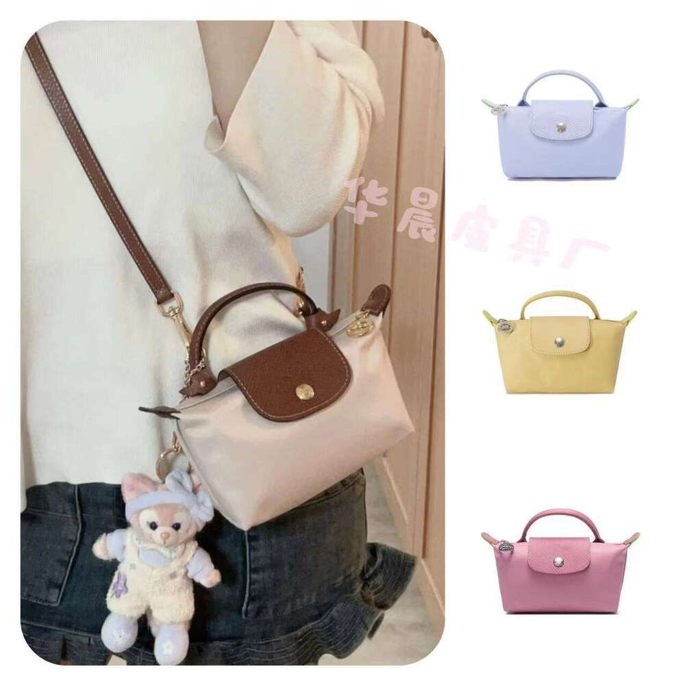 High quality mini dumpling sweet and classic dragon inlaid shoulder crossbody hot women's bag, single handle handbag