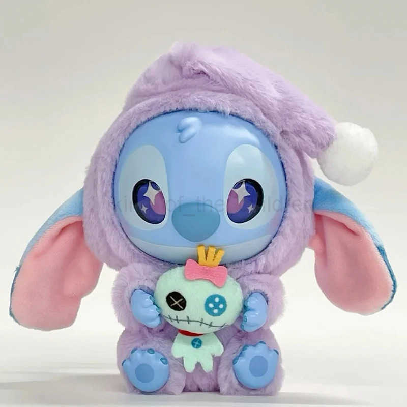 Disney Stitch Animals Party Series Blind Box Toys Cute Mystery Box Floating Fluffy Doll Decorative Gifts Authentic W20250423