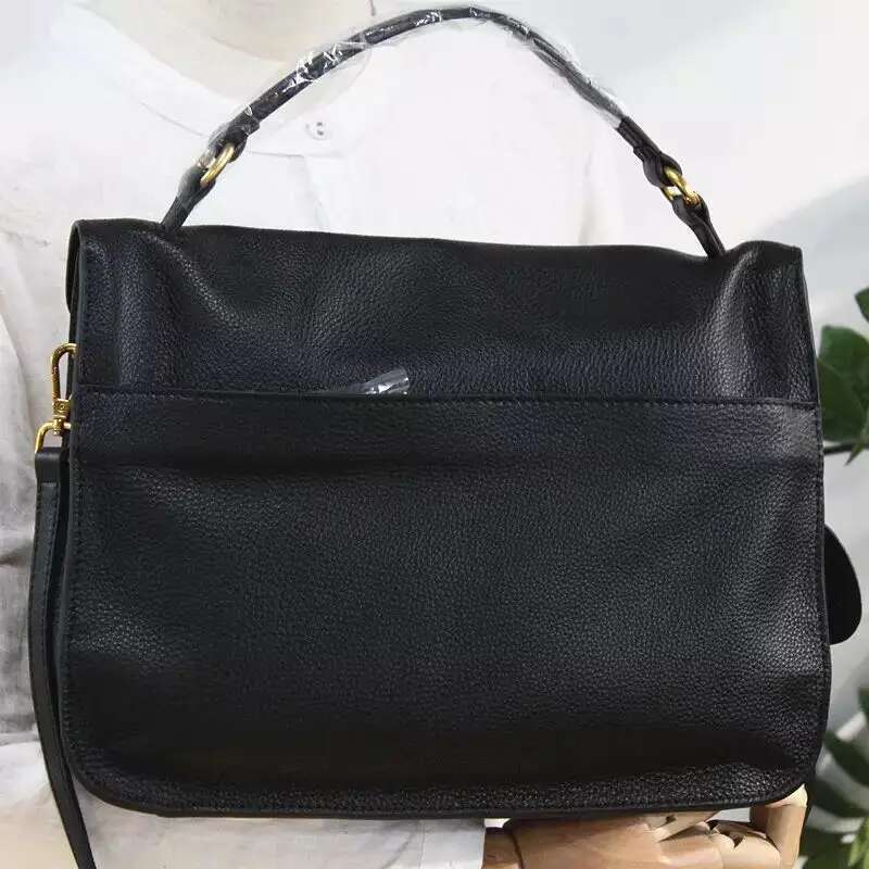Designer Bag New Women Commuter Messenger Bag First Layer Cowhide Large Capacity Handbag
