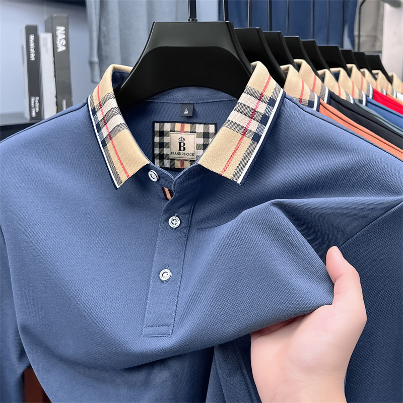 Designer T-shirts free shipping A variety of large-sized fashionable printed solid polo T T-shirts in 2025 men