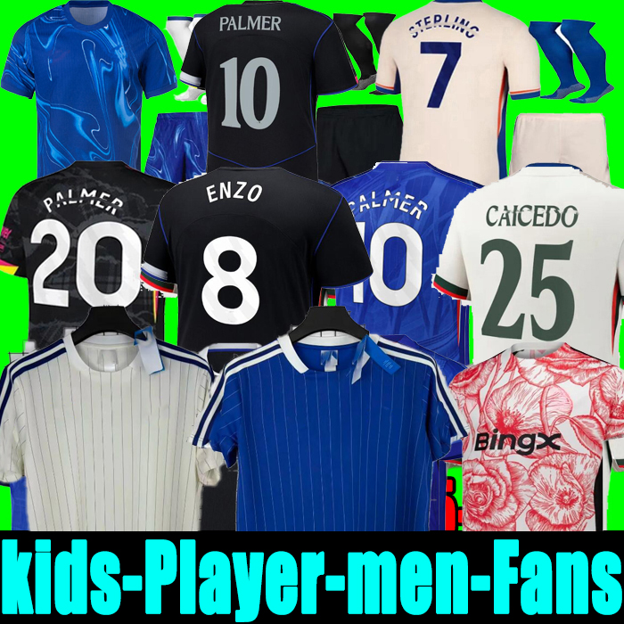 2025 SILVa STERLING CFC soccer jerseys ENZO NKUNKU MUDRYK JAMES WILLAN 25 26 kids kit Home WERNER Away GALLAGHER Camiseta de football shirtS