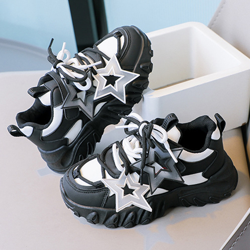 Children Shoes Student Casual Boys Soft Sole Kids Sneakers Girls Youth Running Kidszworld Fashion Toddler Sport Trainers Shoes Size 26 - 37 K0435
