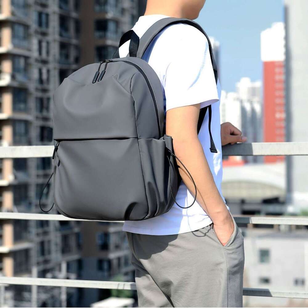 Backpack men's brand large capacity leisure travel bag women's trendy cool backpack college student