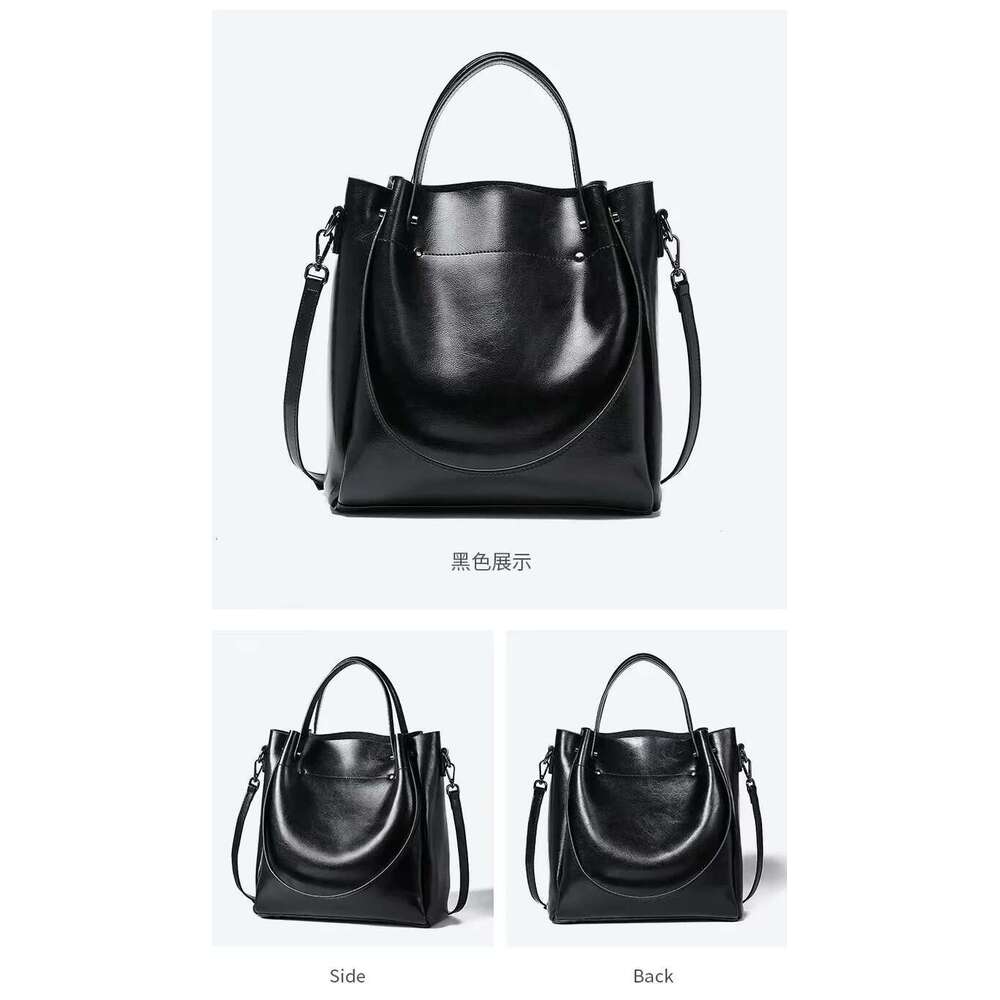 Top Layer Cowhide Women's 2025 New Single Shoulder Carrying Crossbody Bag,Large Capacity Genuine Leather Retro Bag For Women Designer's bag
