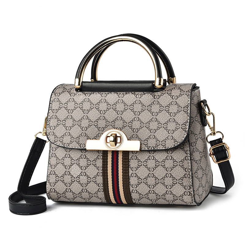 Cross-border high-end small bag women's bag new trendy fashion casual versatile Internet celebrity portable shoulder soft leather messenger bag d