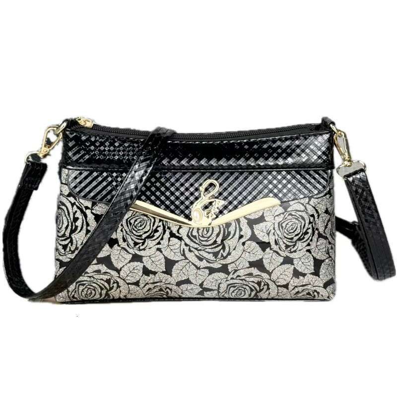 Guangzhou Women's Bag 2024 New Fashionable Crossbody Shoulder Middle-Aged Mother Bag, Dinner Wallet