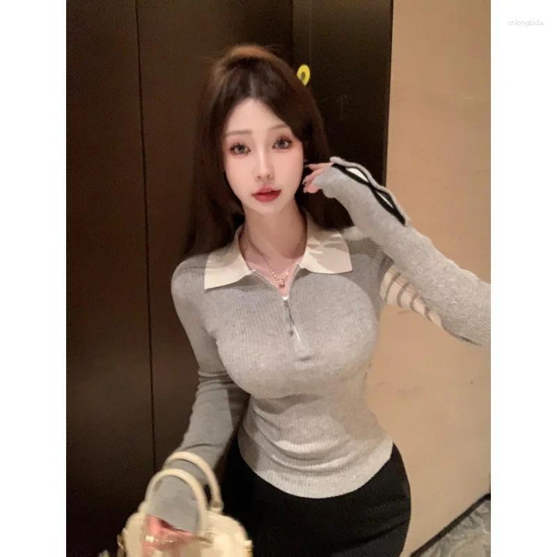 Women's Sweaters Realistic Pricing Design Sensibility Versatileslims You And Smooths Your Sihouette Slimming Knit Top Pullovers